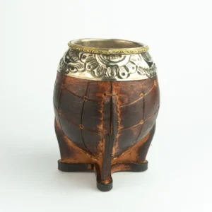 Mate Torpedo Calabaza - Marrón Repujado